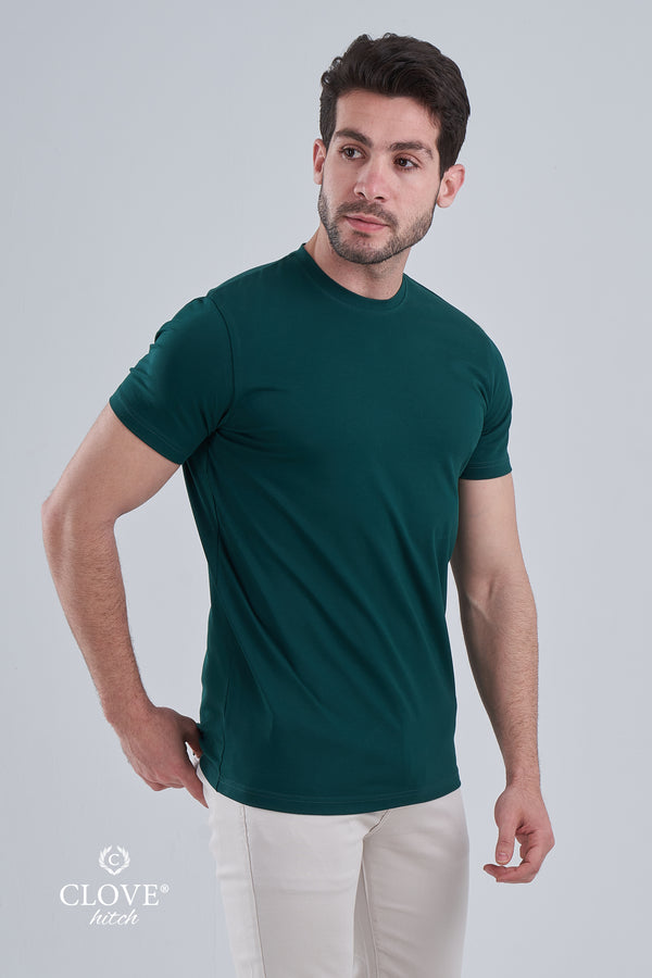 Basic Summer Tshirt - Emerald Green