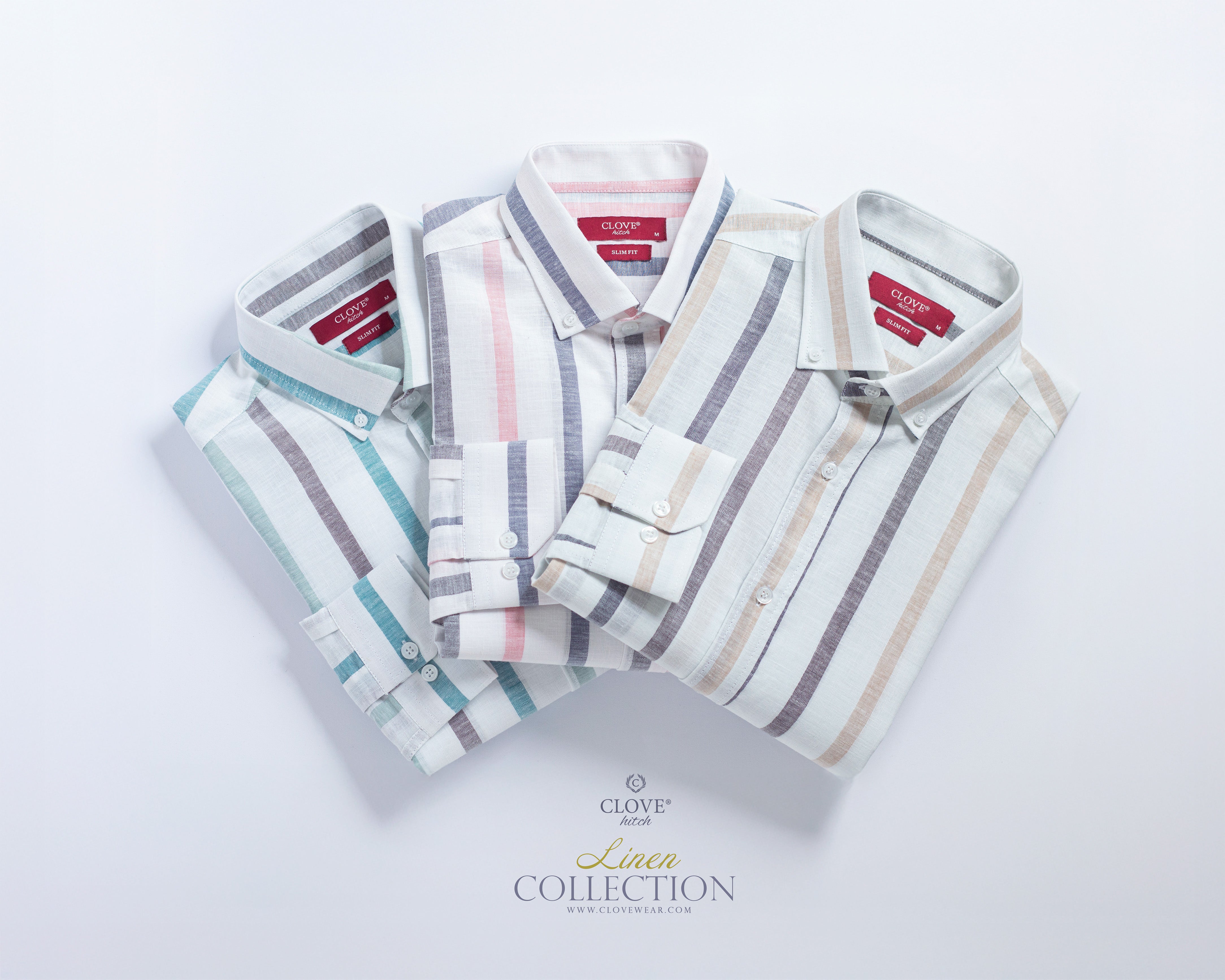 【SATIIIZ】FLOW Pigment Linen Shirt Stenströms Linen Sport Shirt | Christopher Mobley