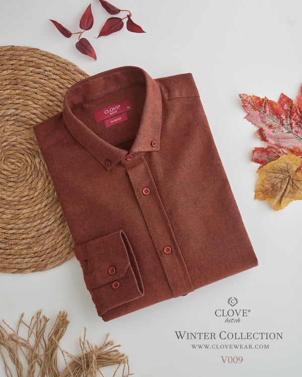 Viyella Solid Shirt - Camel