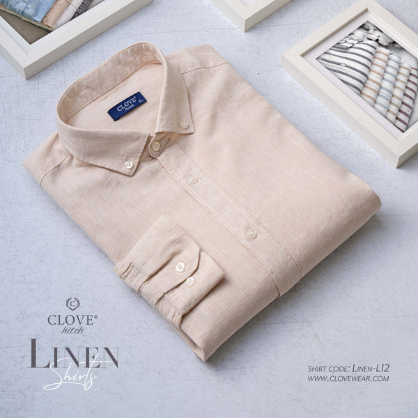 Linen Shirt - Beige